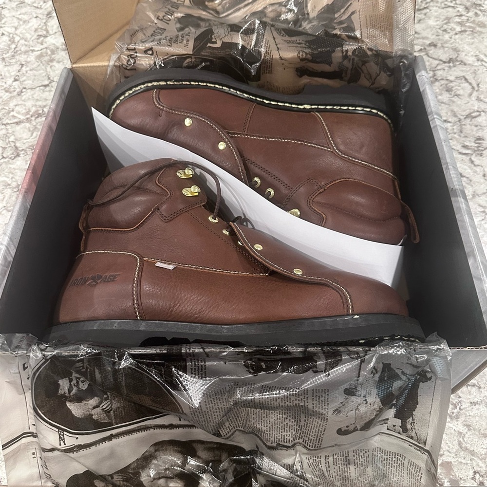 Iron Age Ground Breaker 6” External Met Guard Boots